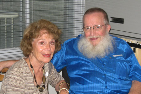 Deux fidèles amis, Denise Andrieux et Bernard Cloutier.