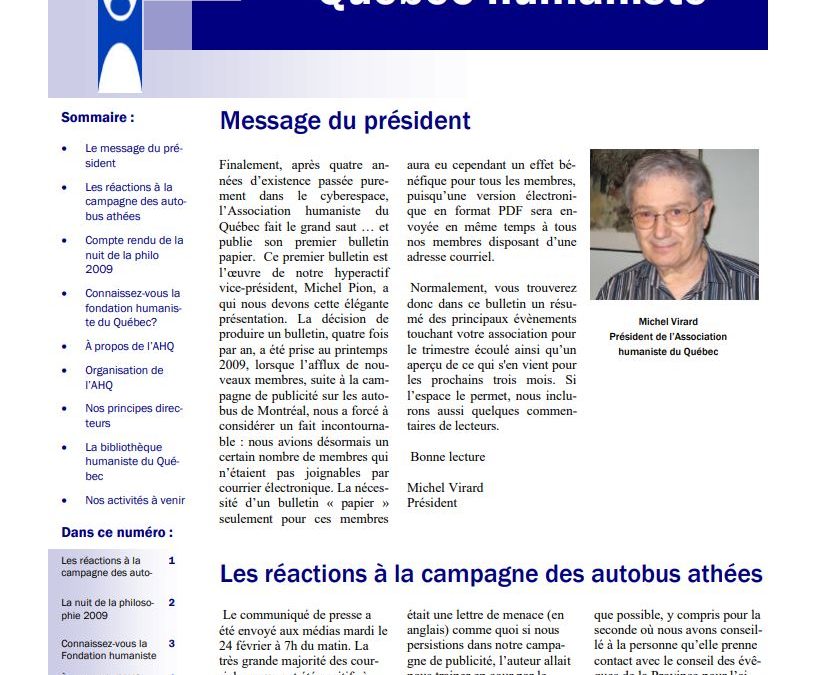 Nos activités à venir