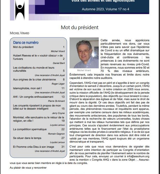 Et l&rsquo;homme créa Dieu à son image